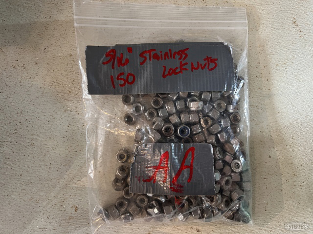 150 Stainless lock nuts